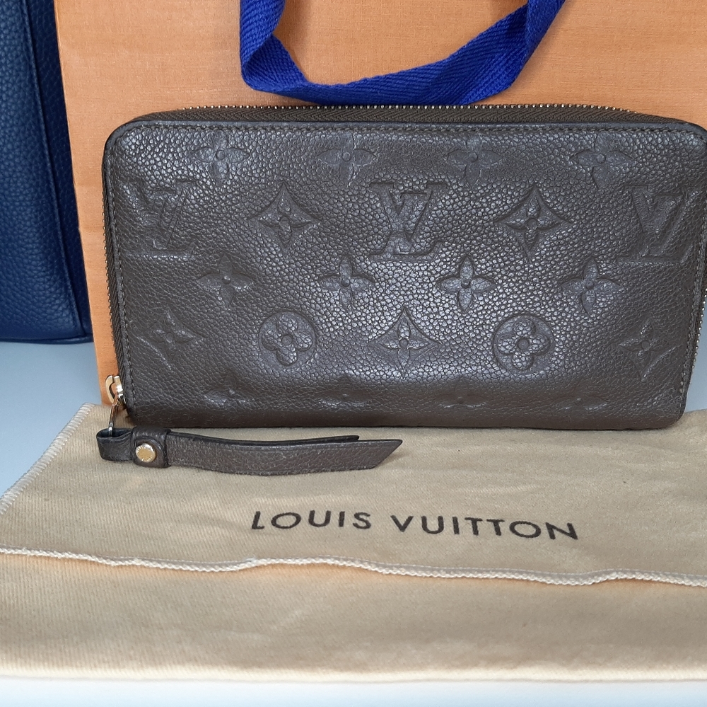 Used Louis Vuitton Empreinte Zippy Wallet